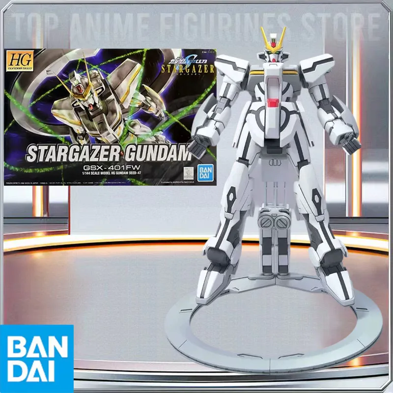 BANDAI Genuine Gundam Model HG GSX-401FW STARGAZER GUNDAM Anime Action Figures Collection Assembly Model Toy Holiday Gift
BANDAI Genuine Gundam Model HG GSX-401FW STARGAZER GUNDAM Anime Action Figures Collection Assembly Model Toy Holiday Gift