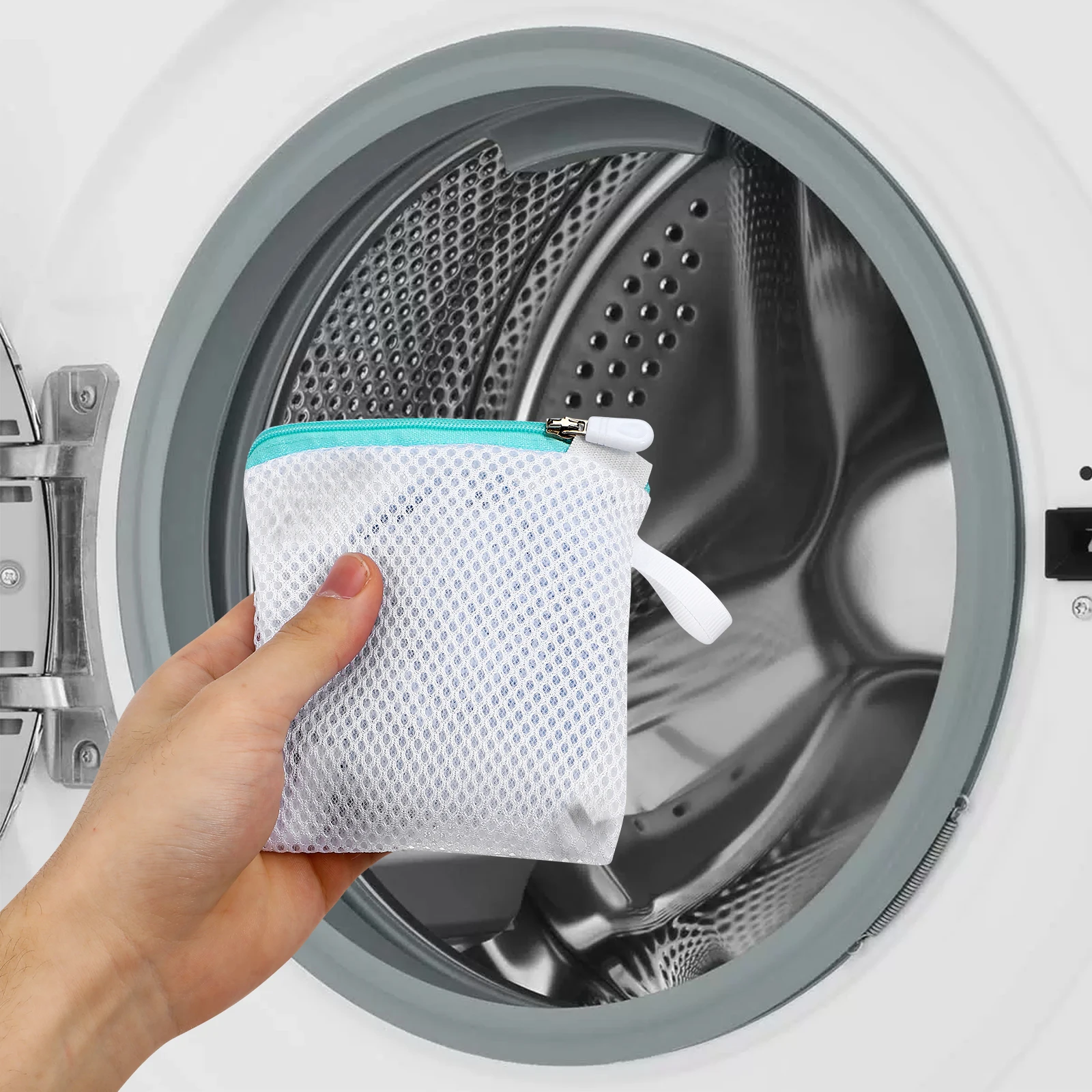 8pcs Laundry Polyester Mesh For Delicates Lingerie Underwear Sock Wash Bag Small Laundry Bags Travel Organizer Mesh Pouch
8pcs Laundry Polyester Mesh For Delicates Lingerie Underwear Sock Wash Bag Small Laundry Bags Travel Organizer Mesh Pouch