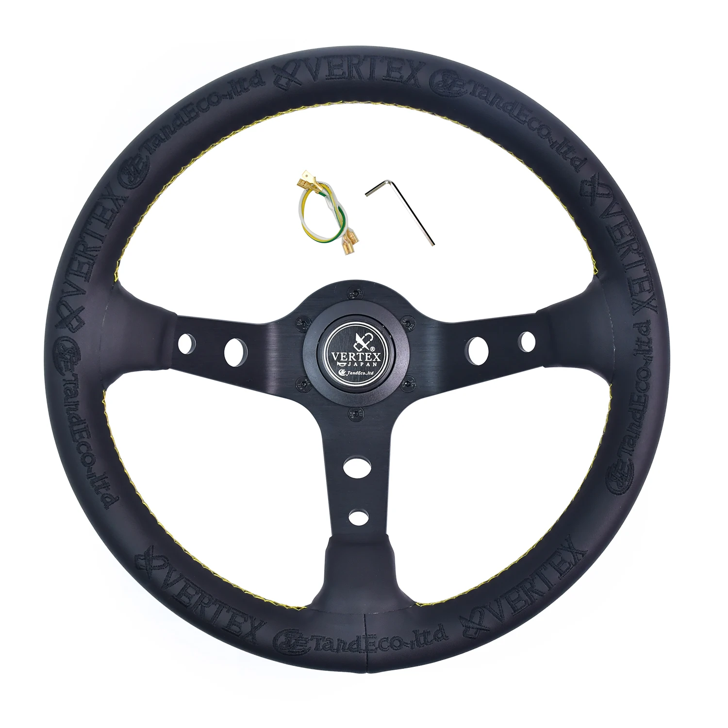 Vertex Universal Car Sport Steering Wheel 320mm Leather Embroidery Embroidery Drift Modified Auto Parts Racing Steering Wheel
Vertex Universal Car Sport Steering Wheel 320mm Leather Embroidery Embroidery Drift Modified Auto Parts Racing Steering Wheel