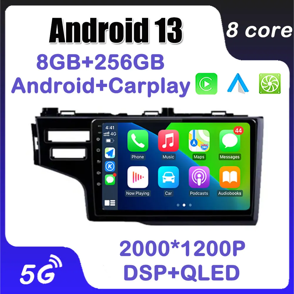 Car Radio Multimedia Player Android 14 for Honda Jazz 3 2015 - 2020 Fit 3 GP GK 2013 - 2020 Auto Wireless Carplay Navigation GPS
Car Radio Multimedia Player Android 14 for Honda Jazz 3 2015 - 2020 Fit 3 GP GK 2013 - 2020 Auto Wireless Carplay Navigation GPS