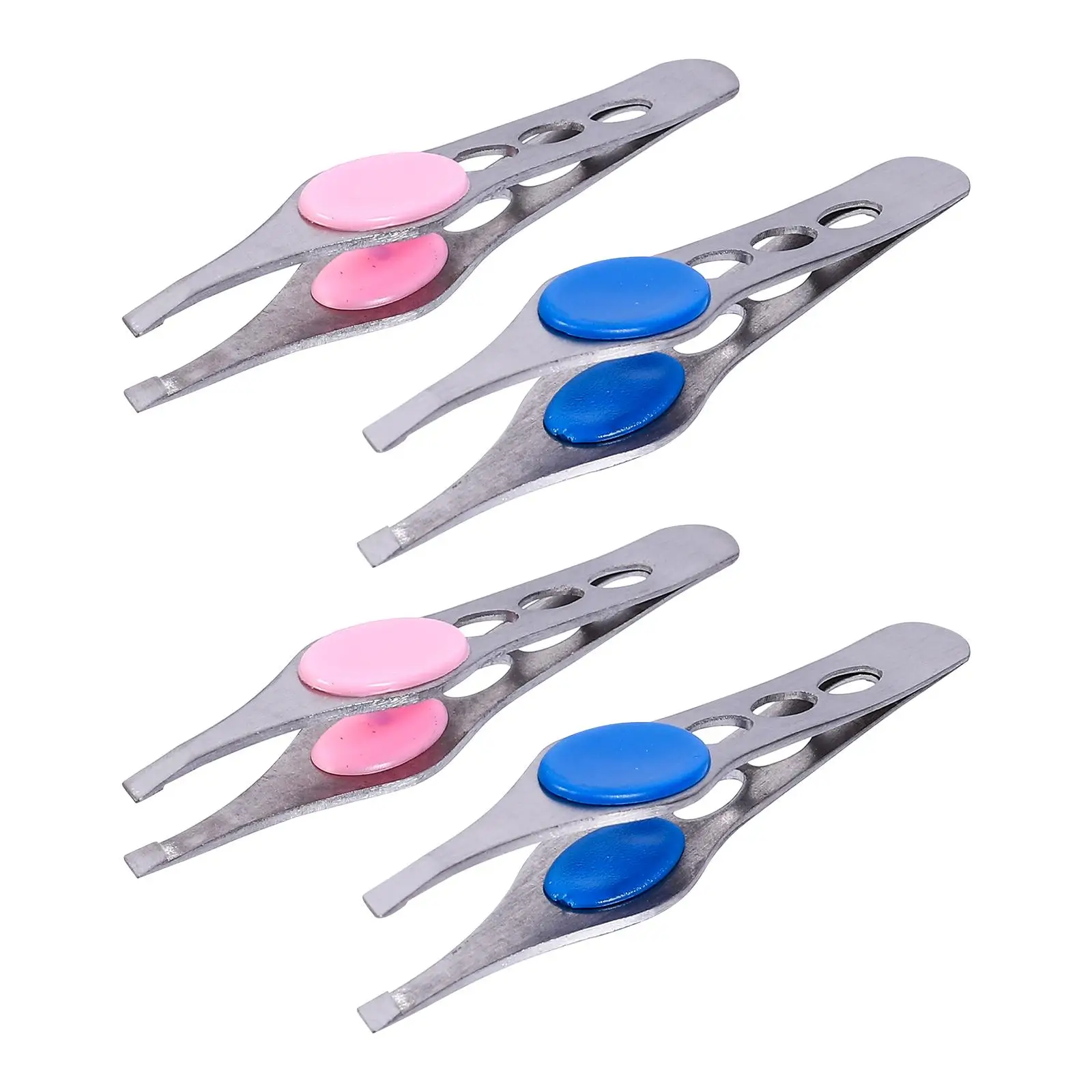 4Pcs Eyebrow Tweezer Stainless Steel Professional Clips Brides Grooming Kit Trimmer Clamp Makeup Storage Durable Strong
4Pcs Eyebrow Tweezer Stainless Steel Professional Clips Brides Grooming Kit Trimmer Clamp Makeup Storage Durable Strong