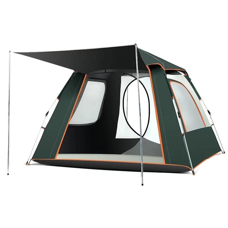 STLF Manufacturer Spot Wholesale 4-Season Fully Automatic Quick-Open Rainproof Oxford Camping Tent Multi-Person Four-Sided Tent
STLF Manufacturer Spot Wholesale 4-Season Fully Automatic Quick-Open Rainproof Oxford Camping Tent Multi-Person Four-Sided Tent