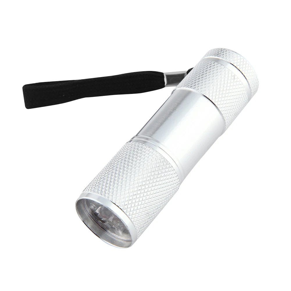 9LED Texture Camping Light Aluminum Alloy Mini 2W Pocket Torches IPX4 Waterproof 395nm Backlight AAA Battery Powered Home Use
9LED Texture Camping Light Aluminum Alloy Mini 2W Pocket Torches IPX4 Waterproof 395nm Backlight AAA Battery Powered Home Use