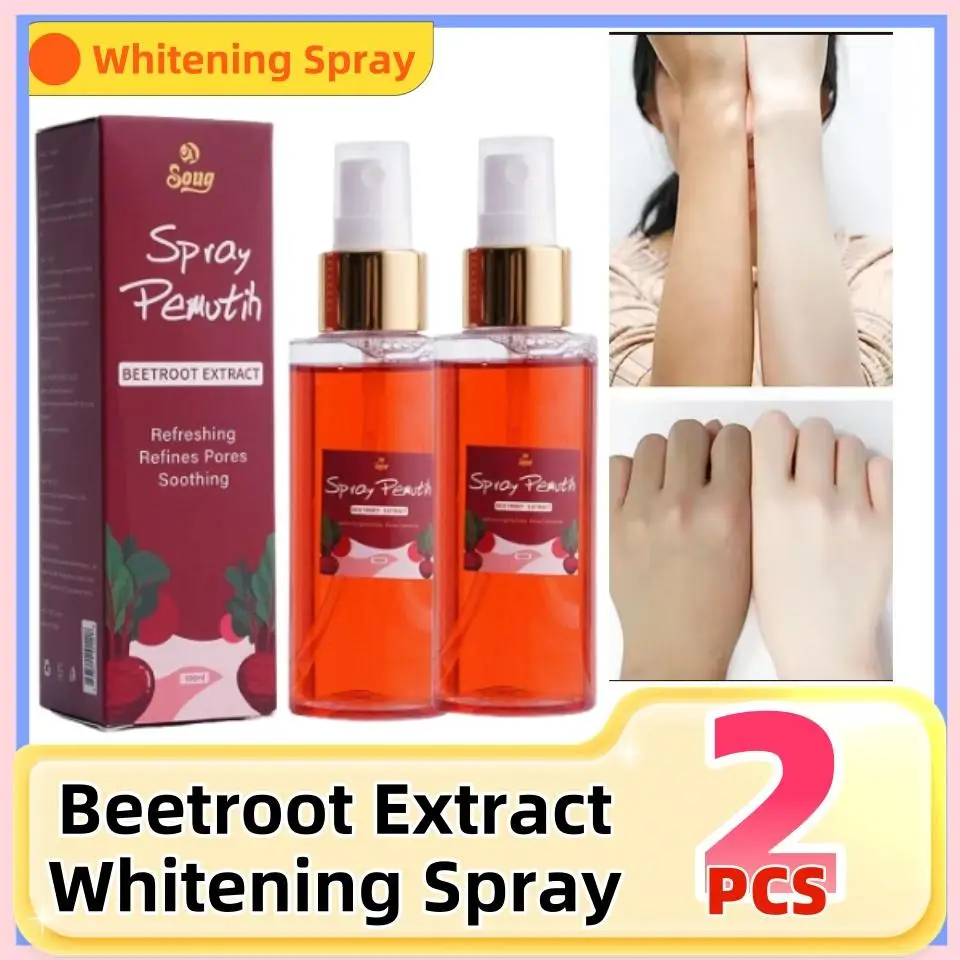 2Pcs Beetroot Extract Whitening Moisturizing Base Spray Waterproof Face Foundation Makeup Care Concealer Brighten Skin Spray
2Pcs Beetroot Extract Whitening Moisturizing Base Spray Waterproof Face Foundation Makeup Care Concealer Brighten Skin Spray
