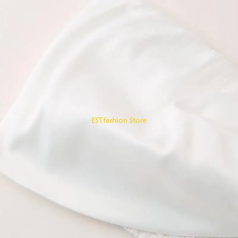 Y5GC Women Shoulder Mini Dress with Bra Crop Top Summer Sleeveless Hollow Out Bra Dresses Pleated Shawl Beach Swimwear
Y5GC Women Shoulder Mini Dress with Bra Crop Top Summer Sleeveless Hollow Out Bra Dresses Pleated Shawl Beach Swimwear