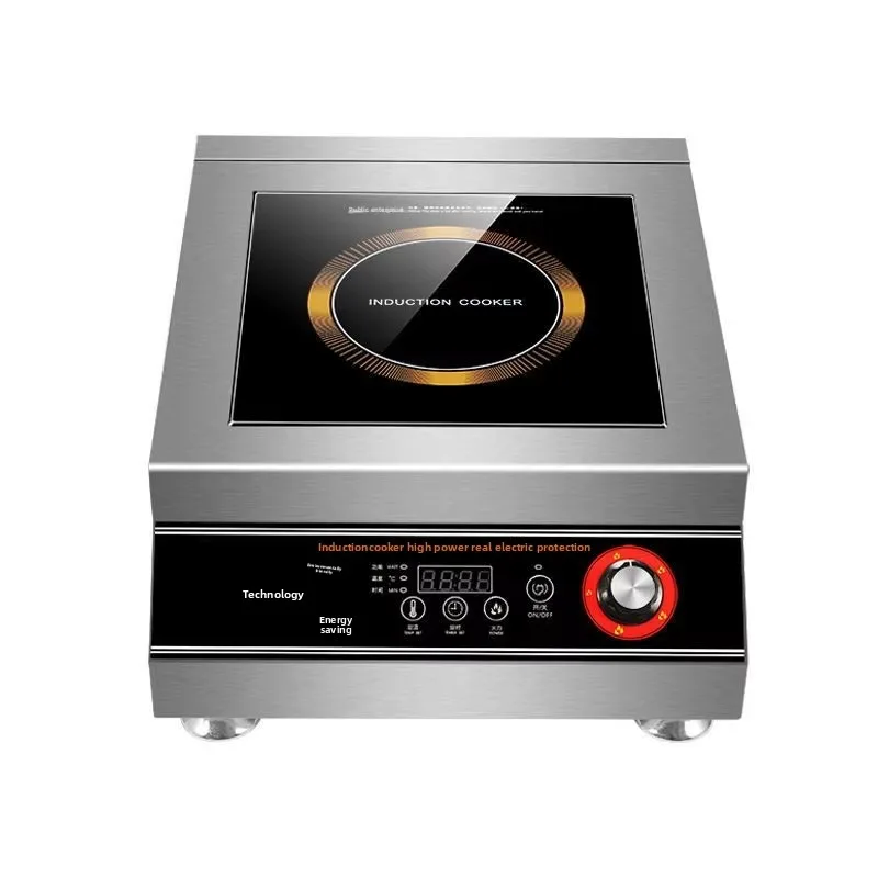 Commercial Electric Induction Cooker 6KW/220V Concave Plane Small Desktop Frying Stove with Electromagnetic Throwing Function
Commercial Electric Induction Cooker 6KW/220V Concave Plane Small Desktop Frying Stove with Electromagnetic Throwing Function