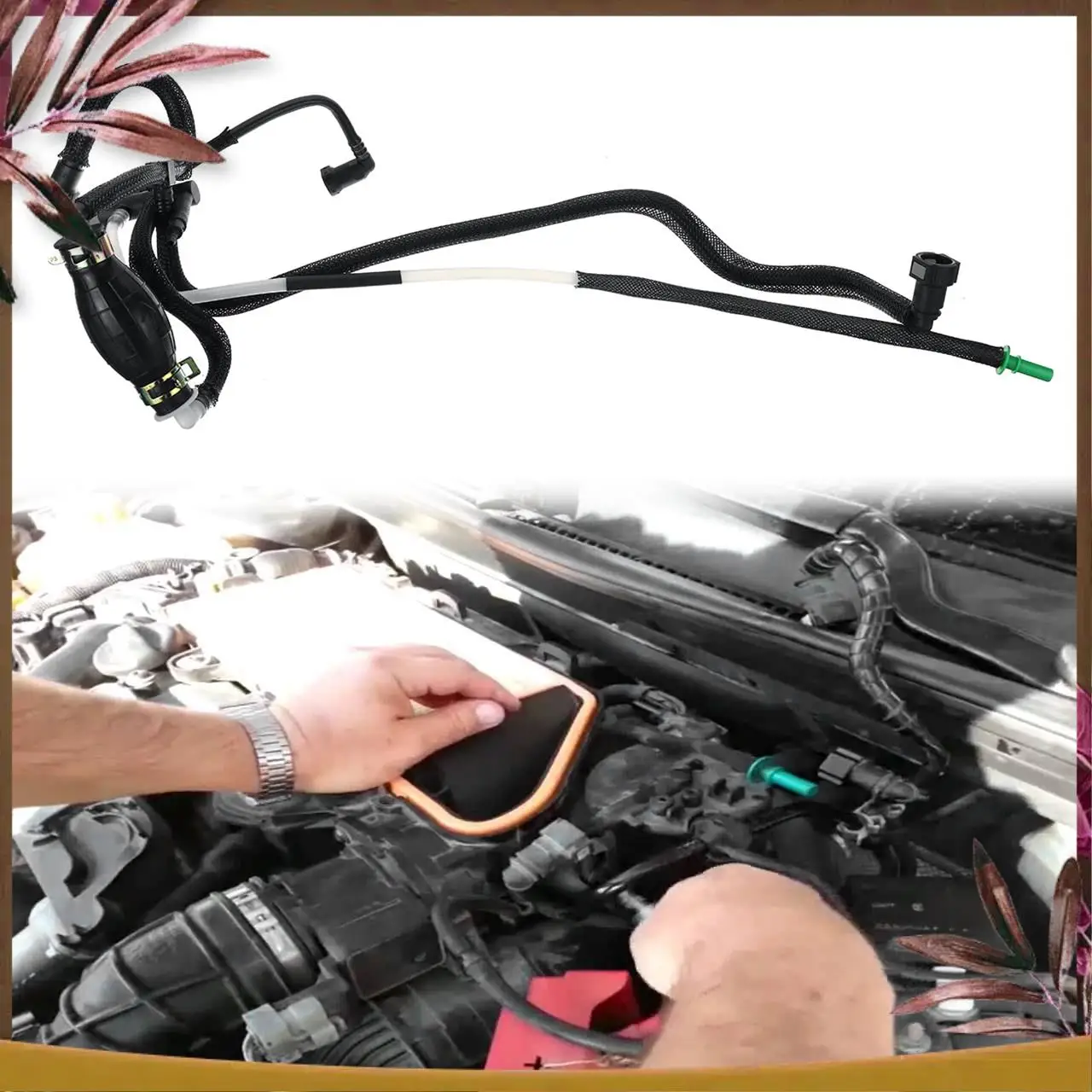 AB59-Fuel Pipe Oil Return Tube Fuel Pipe Hose With Primer For Ford Fiesta Fusion 1.4 Tdci 03-12 2S6Q9D350AF 1501910 1574.S8
AB59-Fuel Pipe Oil Return Tube Fuel Pipe Hose With Primer For Ford Fiesta Fusion 1.4 Tdci 03-12 2S6Q9D350AF 1501910 1574.S8