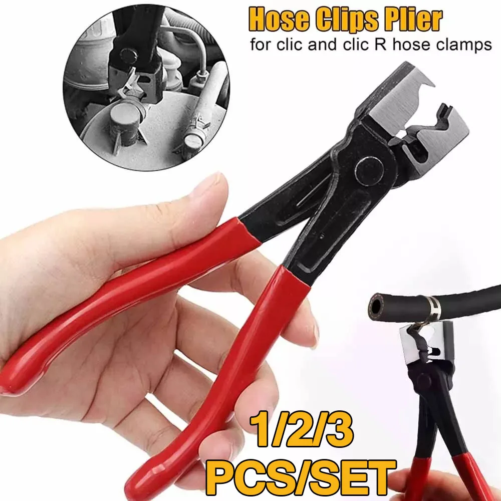 1/2/3Pcs/Set Car Hose Oil Hose Crimping Plier Metal Collar Hose Clip Clamp Pliers Vise R Type Car Repair Tool Red
1/2/3Pcs/Set Car Hose Oil Hose Crimping Plier Metal Collar Hose Clip Clamp Pliers Vise R Type Car Repair Tool Red