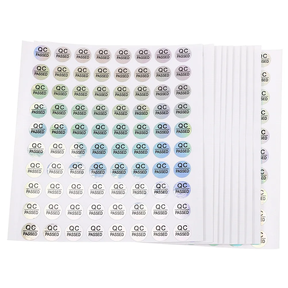 2400Pcs Qc Passed Labels PVC Adhesive Waterproof Quality Test Stickers Warehouse Testing Tags Passed Labels for Quality Test
2400Pcs Qc Passed Labels PVC Adhesive Waterproof Quality Test Stickers Warehouse Testing Tags Passed Labels for Quality Test