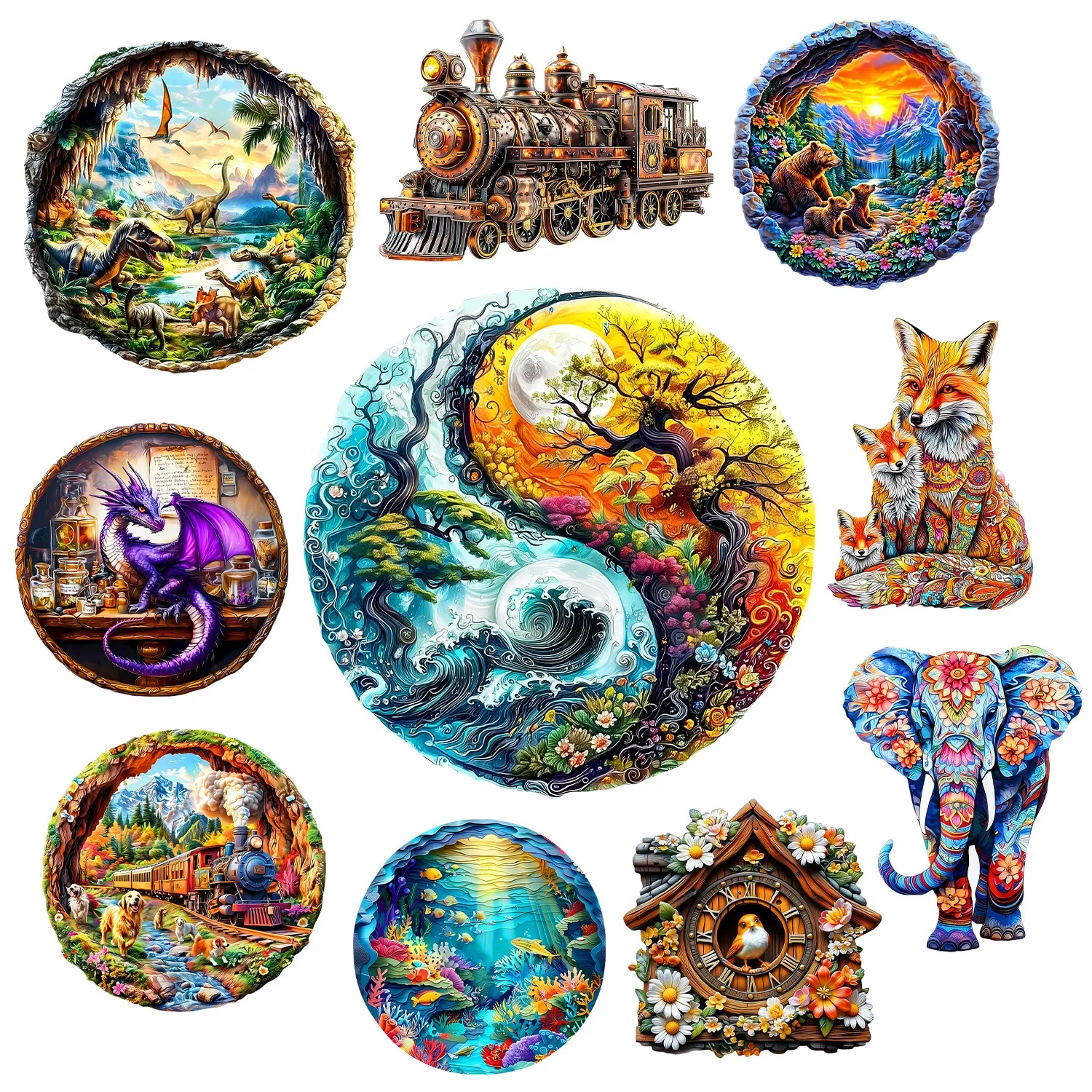 Summer and Autumn Theme Wooden Jigsaw Puzzle Wooden Decor Christmas and Halloween Gift Toy for Teen and Kid
Summer and Autumn Theme Wooden Jigsaw Puzzle Wooden Decor Christmas and Halloween Gift Toy for Teen and Kid