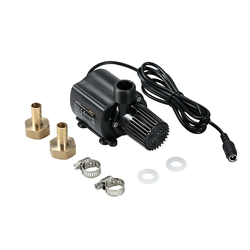 DC 12V Brushless Water Pump Mini Computer Water-cooling Circulating Fountain Water Pump 800L/H for Aquariums Garden Decoration
DC 12V Brushless Water Pump Mini Computer Water-cooling Circulating Fountain Water Pump 800L/H for Aquariums Garden Decoration