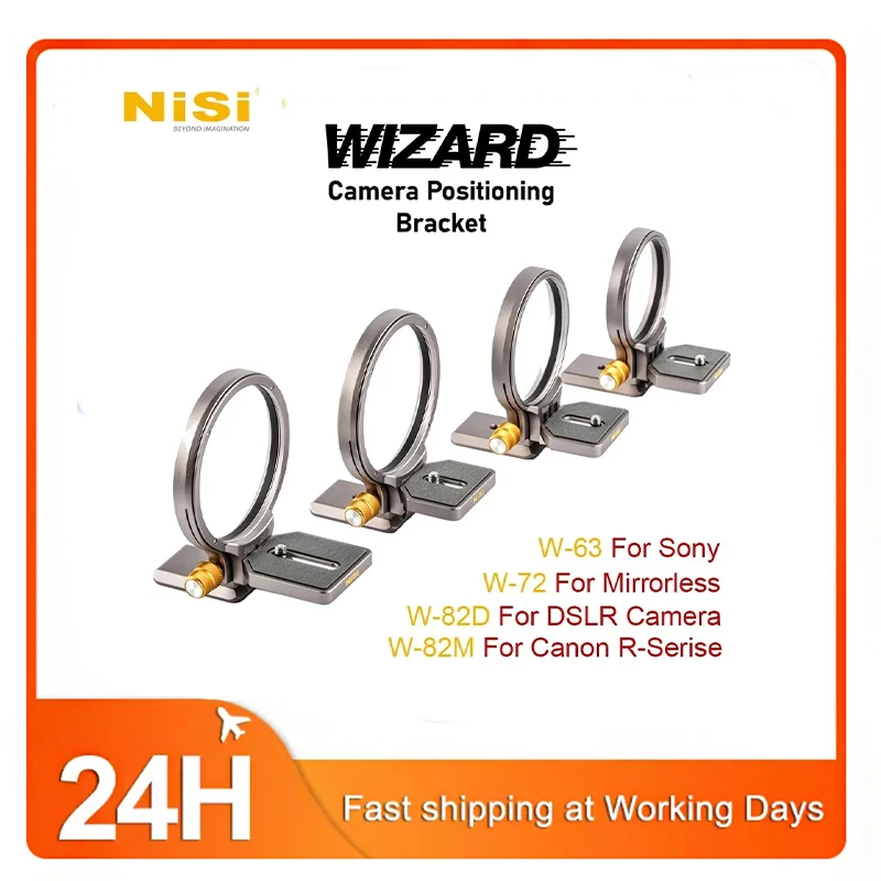 Nisi Wizard Rotatable Horizontal-to-Vertical Mount Adapter Camera Holder Ring For Canon Nikon Sony Fujifilm Lens Quick Release
Nisi Wizard Rotatable Horizontal-to-Vertical Mount Adapter Camera Holder Ring For Canon Nikon Sony Fujifilm Lens Quick Release