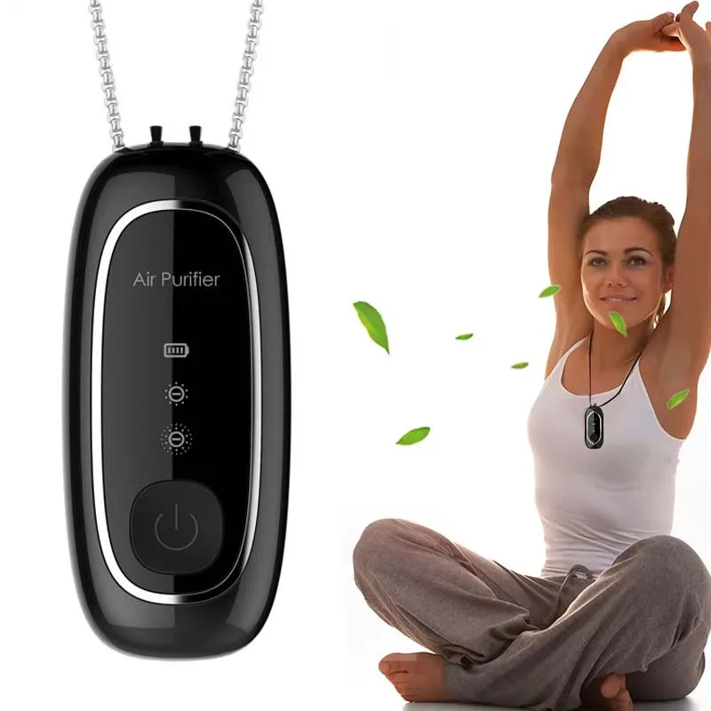 Air Purifier Wearable Personal USB Rechargeable Air Cleaner Purifier High Efficiency Energy Saving Negative Ions
Air Purifier Wearable Personal USB Rechargeable Air Cleaner Purifier High Efficiency Energy Saving Negative Ions