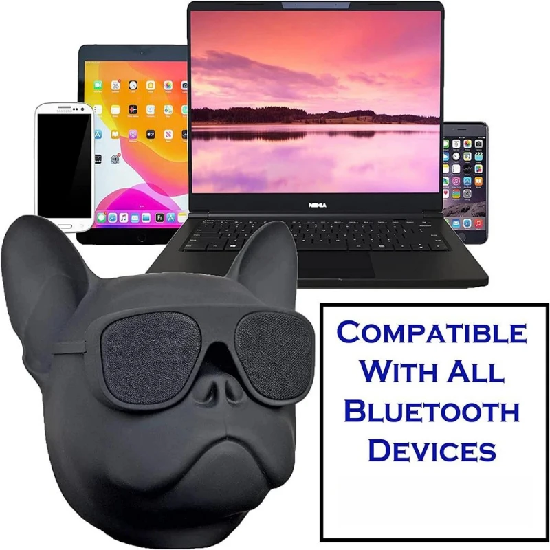 Creative Funny Method Dog-shaped Bluetooth Speaker Touch Portable Series HIFI Dog Head Wireless Bluetooth Audio Subwoofer Gift
Creative Funny Method Dog-shaped Bluetooth Speaker Touch Portable Series HIFI Dog Head Wireless Bluetooth Audio Subwoofer Gift