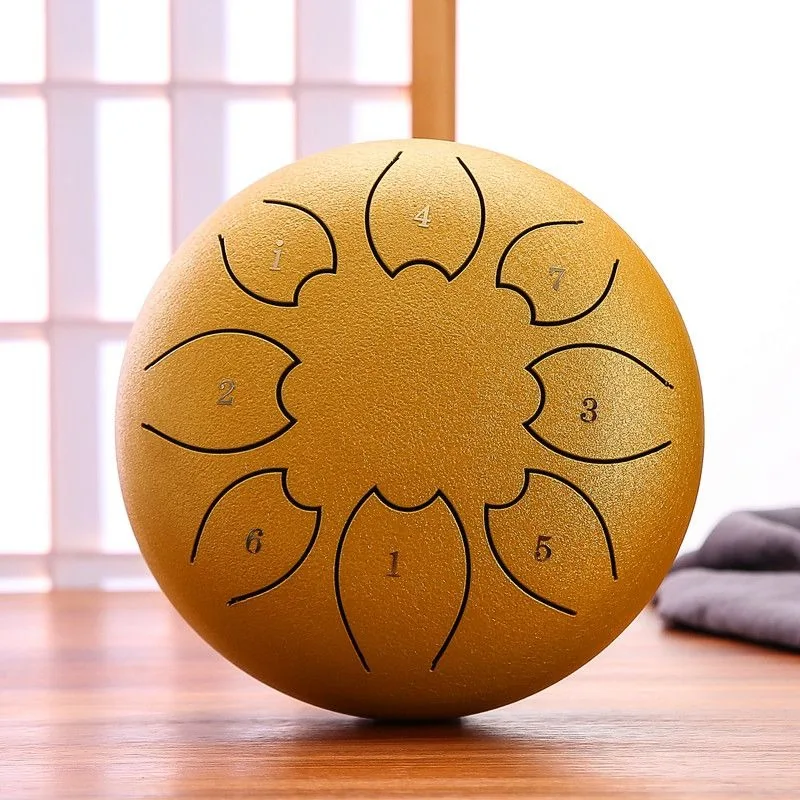 8 Tone Tongue Drum Professional 6 Inch Mini Tongue Drums Children Beginners Tambourine Yoga Meditation Percussion Instruments
8 Tone Tongue Drum Professional 6 Inch Mini Tongue Drums Children Beginners Tambourine Yoga Meditation Percussion Instruments
