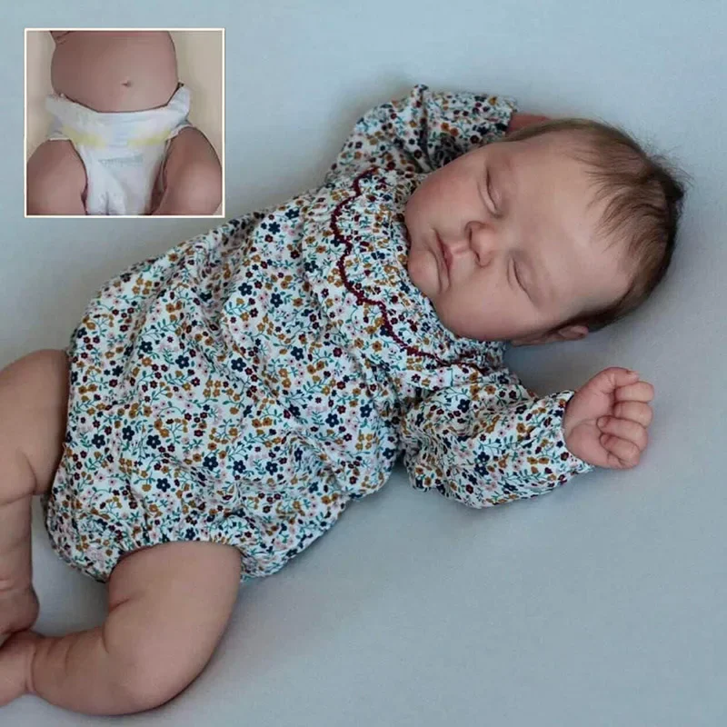 50CM Already Finished Doll Peaches Asleep Baby Touch Full Silicoen Body Hand-rooted Hair with 3D Skin Painting Children Gift
50CM Already Finished Doll Peaches Asleep Baby Touch Full Silicoen Body Hand-rooted Hair with 3D Skin Painting Children Gift