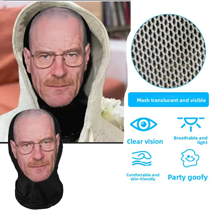 Breathable 3D Printed Full Face Balaclava | Elastic Mesh Unisex Cosplay Headgear for Party Festival Prop For Unisex
Breathable 3D Printed Full Face Balaclava | Elastic Mesh Unisex Cosplay Headgear for Party Festival Prop For Unisex