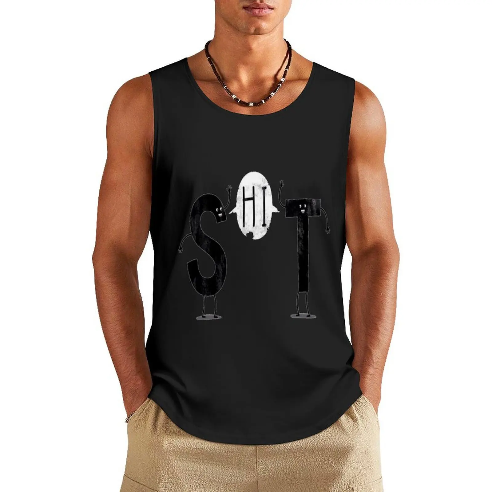 S HI T Tank Top футболки для мужчин баскетбольная одежда спортивные футболки для мужчин
S HI T Tank Top футболки для мужчин баскетбольная одежда спортивные футболки для мужчин