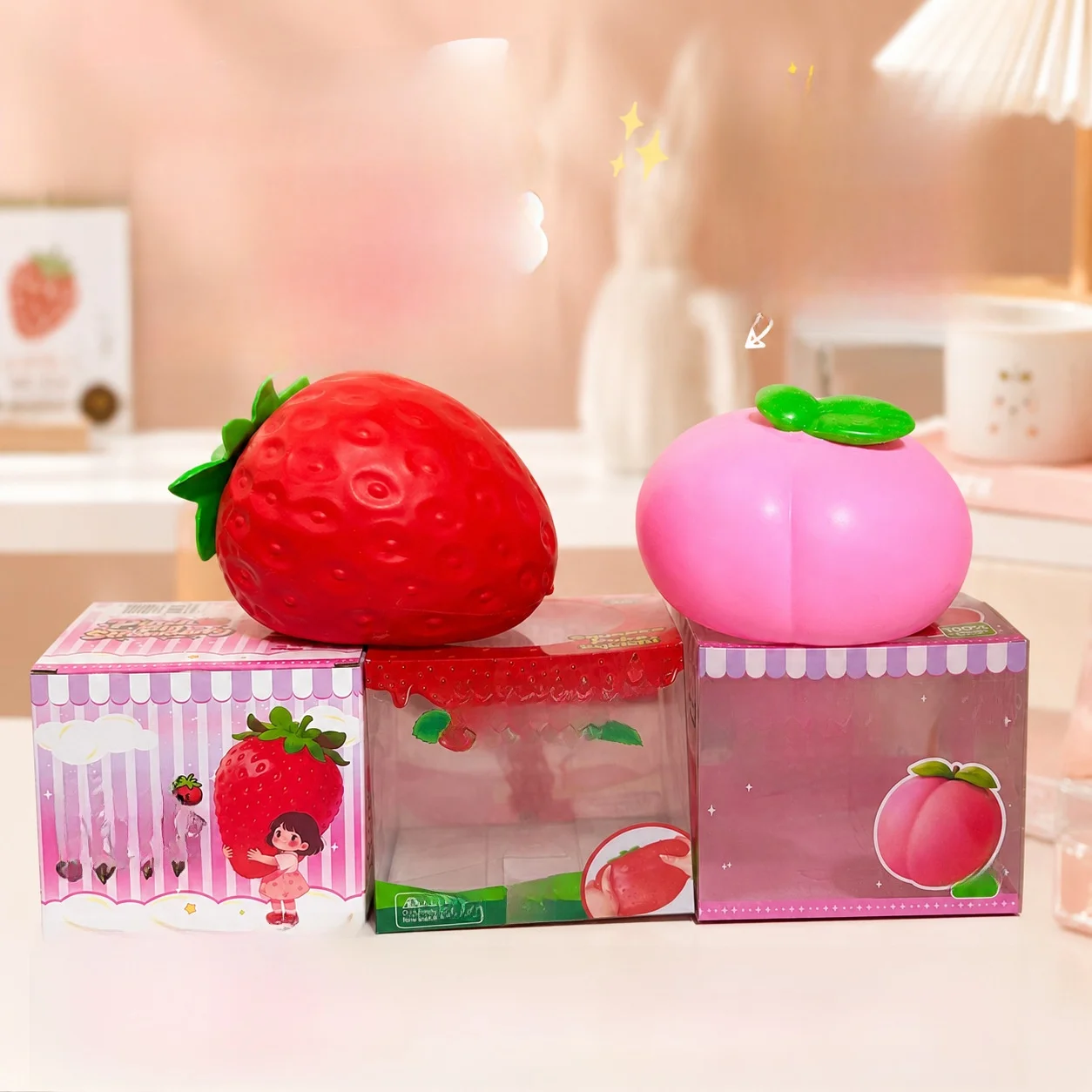 2026 New Fruit Squishy Realistic Strawberry Squishy Slow Rising Squishy Squeeze Peach For Stress Relief Gifts For Boy Girl Adult
2026 New Fruit Squishy Realistic Strawberry Squishy Slow Rising Squishy Squeeze Peach For Stress Relief Gifts For Boy Girl Adult