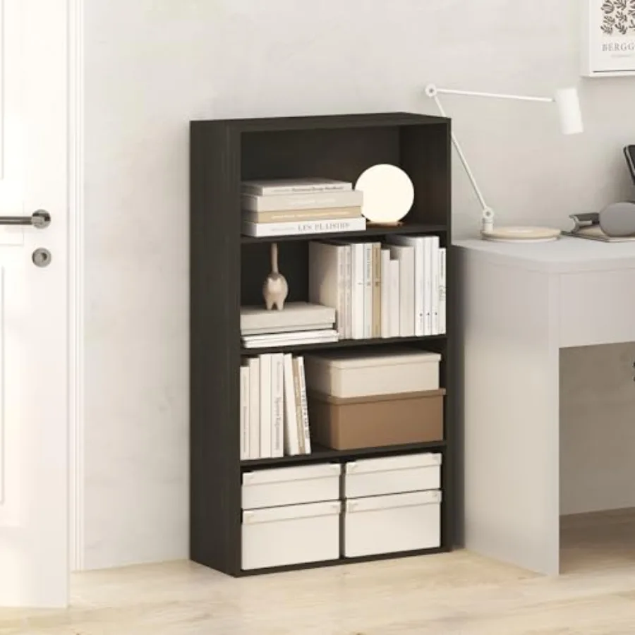 Jaya Book Shelf 4-Tier Book Shelf Bookcase with Open Shelving Standing Bookshelf 9.5 x 23.6 x 41.9 for Organization and Storage
Jaya Book Shelf 4-Tier Book Shelf Bookcase with Open Shelving Standing Bookshelf 9.5 x 23.6 x 41.9 for Organization and Storage