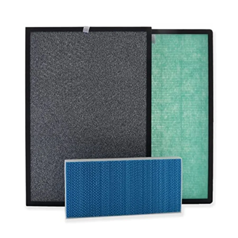 Replacement Filter Compatible with Turonic PH950 and Extract-All AMB1 Air Purifiers, H13 True HEPA Activated Carbon Set with Hu
Replacement Filter Compatible with Turonic PH950 and Extract-All AMB1 Air Purifiers, H13 True HEPA Activated Carbon Set with Hu