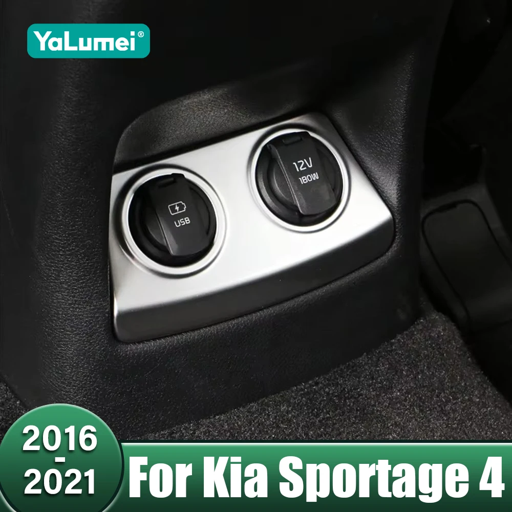 Car Rear USB Charger Port Air Conditioning Outlet Vent Trim Protective Cover For Kia Sportage 4 2016 2017 2018 2019 2020 2021
Car Rear USB Charger Port Air Conditioning Outlet Vent Trim Protective Cover For Kia Sportage 4 2016 2017 2018 2019 2020 2021