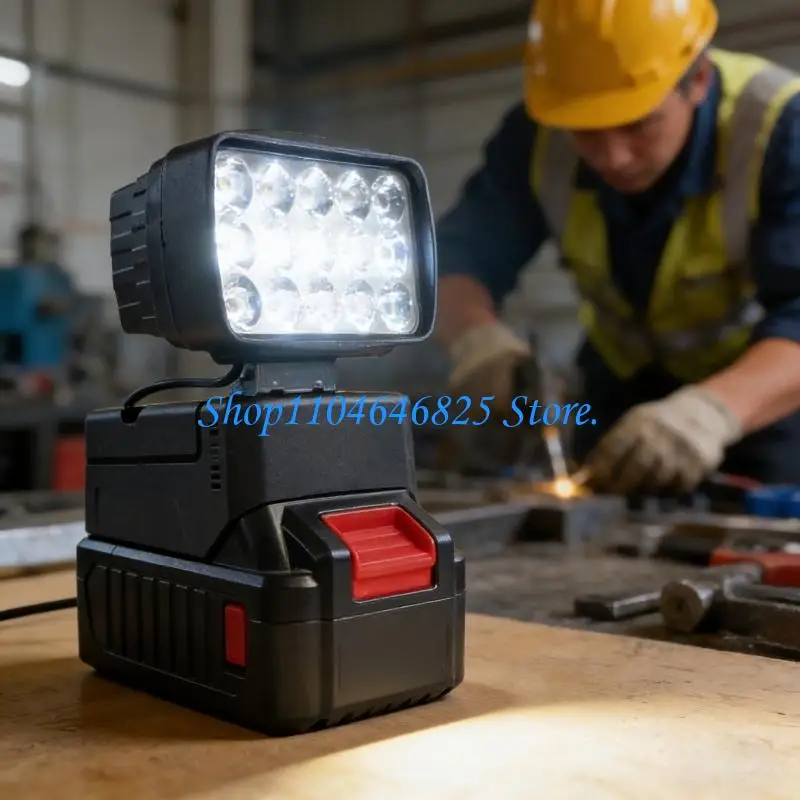 Eye Protective LED Work Light Having 15 High Output Bulbs Job Light For Broad Coverage Energy Saving And Visual Safety
Eye Protective LED Work Light Having 15 High Output Bulbs Job Light For Broad Coverage Energy Saving And Visual Safety