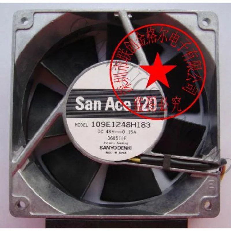 HJY 1 PCS SANYO FAN 109E1248H183 DC 48V 0.15A 12038 12CM Aluminum frame 3 wire
HJY 1 PCS SANYO FAN 109E1248H183 DC 48V 0.15A 12038 12CM Aluminum frame 3 wire