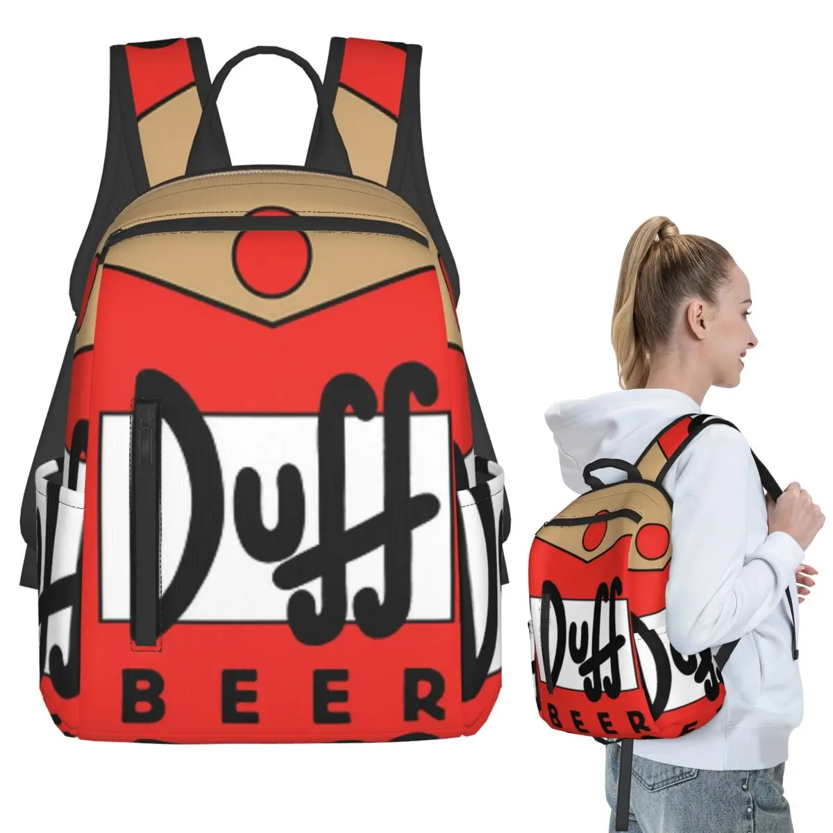 Рюкзак Duff Beer, студенческая сумка для книг для мальчиков и девочек, детская школьная сумка, сумки на плечо для ноутбука для мужчин и женщин
Рюкзак Duff Beer, студенческая сумка для книг для мальчиков и девочек, детская школьная сумка, сумки на плечо для ноутбука для мужчин и женщин