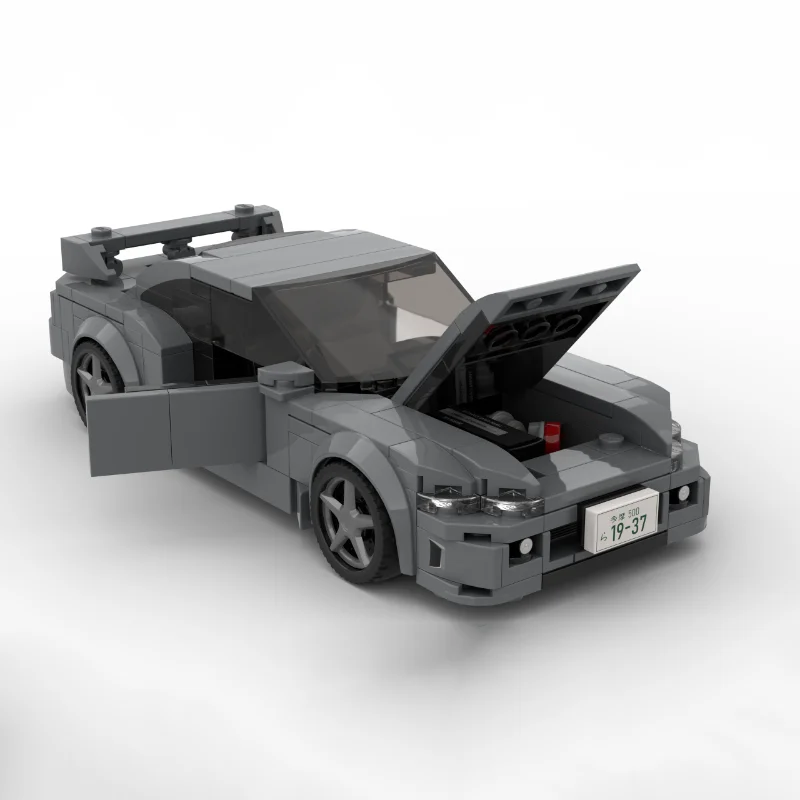 poladeer 323PCS MOC Speed DIY Silvia S15 Spec-R 1999 Building Blocks super car Assembly model toy brick Children's birthday gift
poladeer 323PCS MOC Speed DIY Silvia S15 Spec-R 1999 Building Blocks super car Assembly model toy brick Children's birthday gift