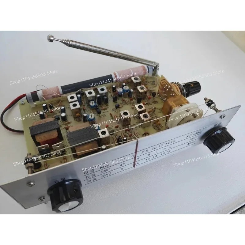 DIY Ultra Dynamic AM Radio Kit - Wide Frequency Response & Three-Band Reception
DIY Ultra Dynamic AM Radio Kit - Wide Frequency Response & Three-Band Reception