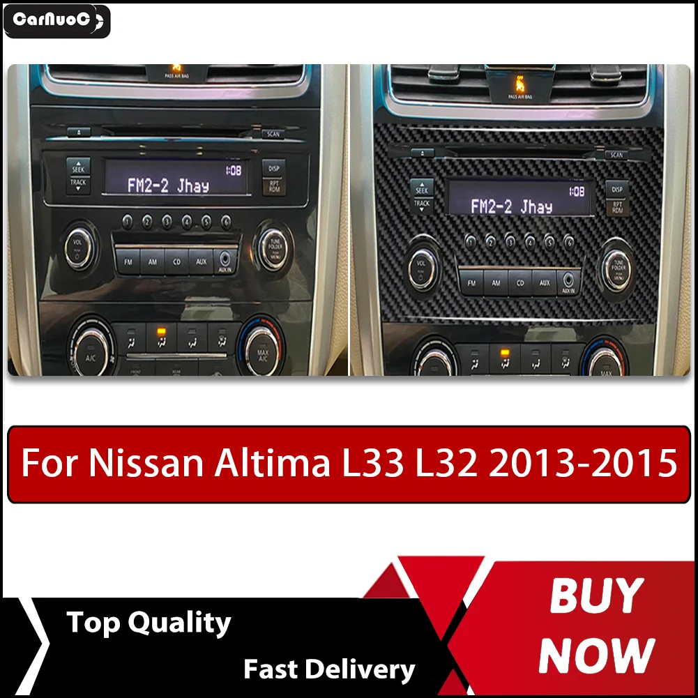 Carbon Fiber Car Interior Upgrade Kit Car central control panel Decals For Nissan Altima L33 L32 2013-2015
Carbon Fiber Car Interior Upgrade Kit Car central control panel Decals For Nissan Altima L33 L32 2013-2015