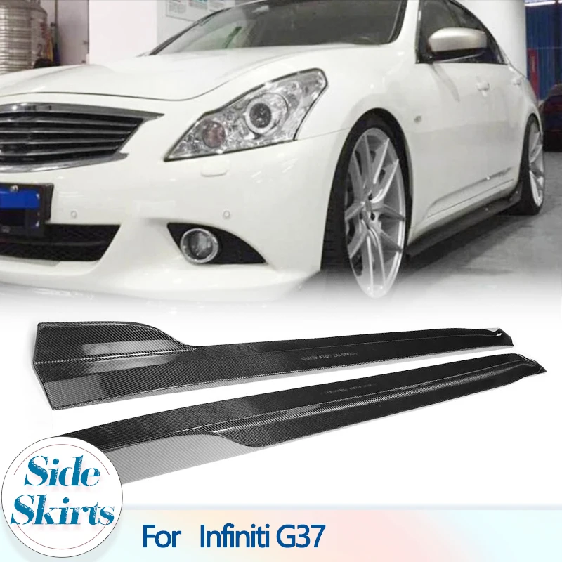 Carbon Fiber Car Side Skirts for Infiniti G37 Coupe 2-Door Base Journey 2009-2013 Door Side Bumper Extensions Lip FRP
Carbon Fiber Car Side Skirts for Infiniti G37 Coupe 2-Door Base Journey 2009-2013 Door Side Bumper Extensions Lip FRP