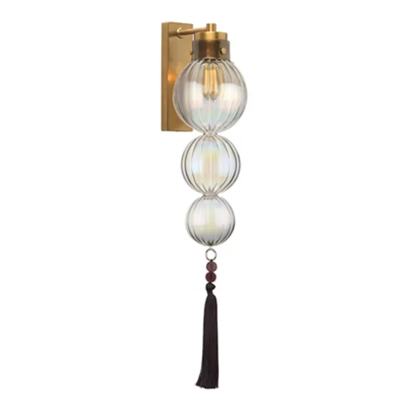 2026 Modern Nordic Danish Gourd Wall Lamps All Copper Chinese Bedroom Livingroom Aisle Hotel Sconce Wall Lights Glass Shade Ligh
2026 Modern Nordic Danish Gourd Wall Lamps All Copper Chinese Bedroom Livingroom Aisle Hotel Sconce Wall Lights Glass Shade Ligh