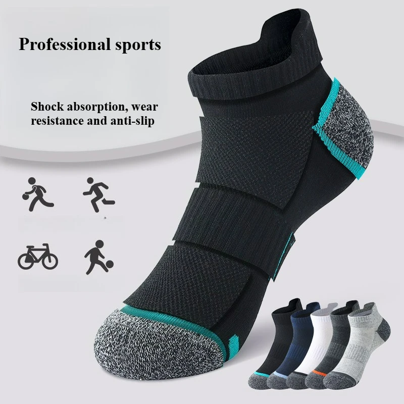 Men's Summer Thin Low-top Shallow Short-top Professional Sports Basketball Running and Cycling Sweat-absorbing Breathable Socks
Men's Summer Thin Low-top Shallow Short-top Professional Sports Basketball Running and Cycling Sweat-absorbing Breathable Socks