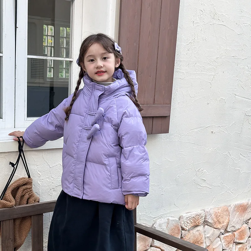 Childrens Korean Down Jacket Bread Jacket Autumn and Winter Hooded Jacket White Duck Down Jackets Male and Female Children
Childrens Korean Down Jacket Bread Jacket Autumn and Winter Hooded Jacket White Duck Down Jackets Male and Female Children