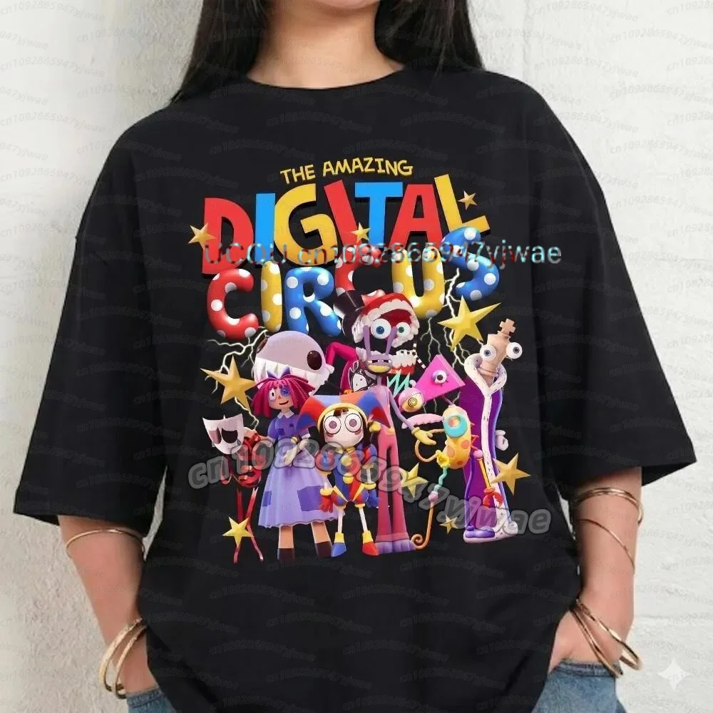 The Amazing Digital Circus Periphery T-shirt Men and Women New Summer Cotton Y2K Clothing Fashion Comfortable Short Sleeve Tops
The Amazing Digital Circus Periphery T-shirt Men and Women New Summer Cotton Y2K Clothing Fashion Comfortable Short Sleeve Tops