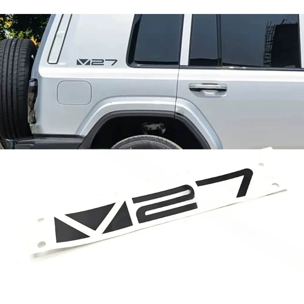 1pc Rear Window D-pillar Decorative Sticker Black Grey for Chery Icar V27
1pc Rear Window D-pillar Decorative Sticker Black Grey for Chery Icar V27
