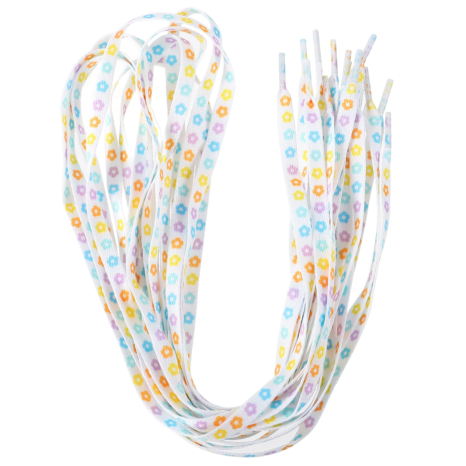 4 Pairs Colorful Flower Shoelaces Flat DIY Printed Polyester Laces for Sneakers Casual Shoes Accessories Sport Shoe Lace
4 Pairs Colorful Flower Shoelaces Flat DIY Printed Polyester Laces for Sneakers Casual Shoes Accessories Sport Shoe Lace