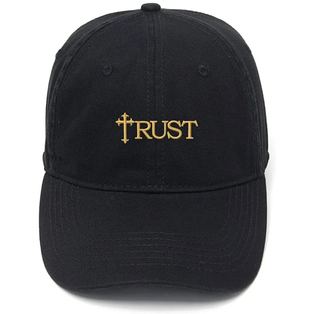Lyprerazy Men's Baseball Cap Trust Cross Embroidery Hat Cotton Embroidered Casual Baseball Caps
Lyprerazy Men's Baseball Cap Trust Cross Embroidery Hat Cotton Embroidered Casual Baseball Caps