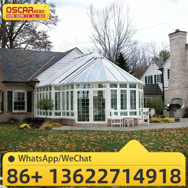 Балкон Открытый Изогнутый Стеклянный Солнечные Комнаты Индивидуальный Зимний Сад Отдельно стоящий Консерватория Стеклянный Дом Солнечная Комната
Балкон Открытый Изогнутый Стеклянный Солнечные Комнаты Индивидуальный Зимний Сад Отдельно стоящий Консерватория Стеклянный Дом Солнечная Комната