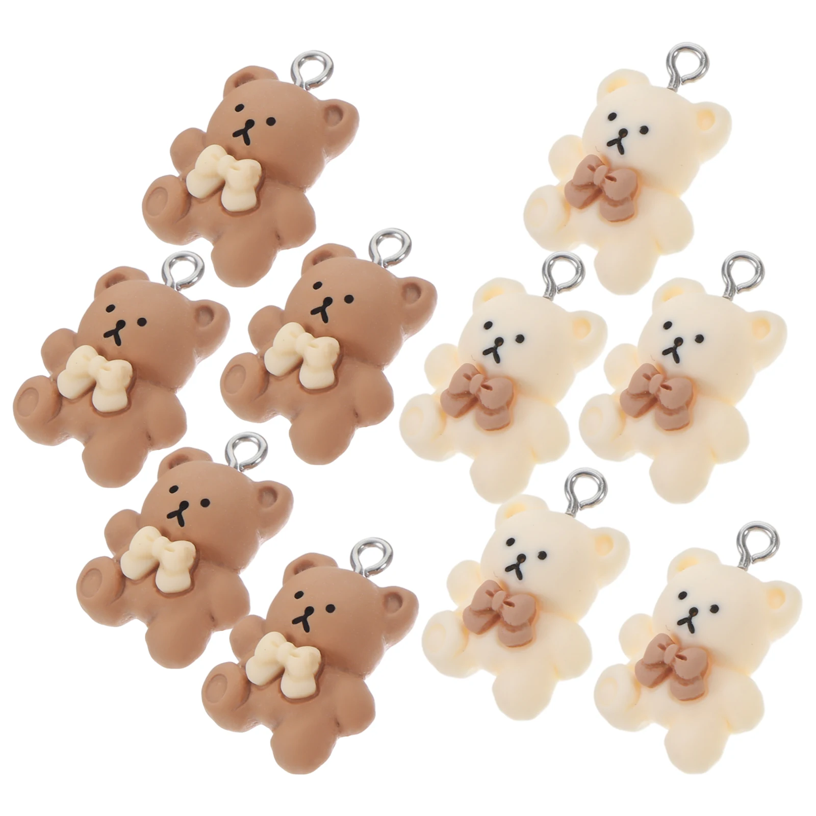 24 Pcs Bear Pendant Necklace Charm Kawaii Jewelry DIY Cute Animal Charms for Bracelets Earrings Keychain Resin Pieces
24 Pcs Bear Pendant Necklace Charm Kawaii Jewelry DIY Cute Animal Charms for Bracelets Earrings Keychain Resin Pieces
