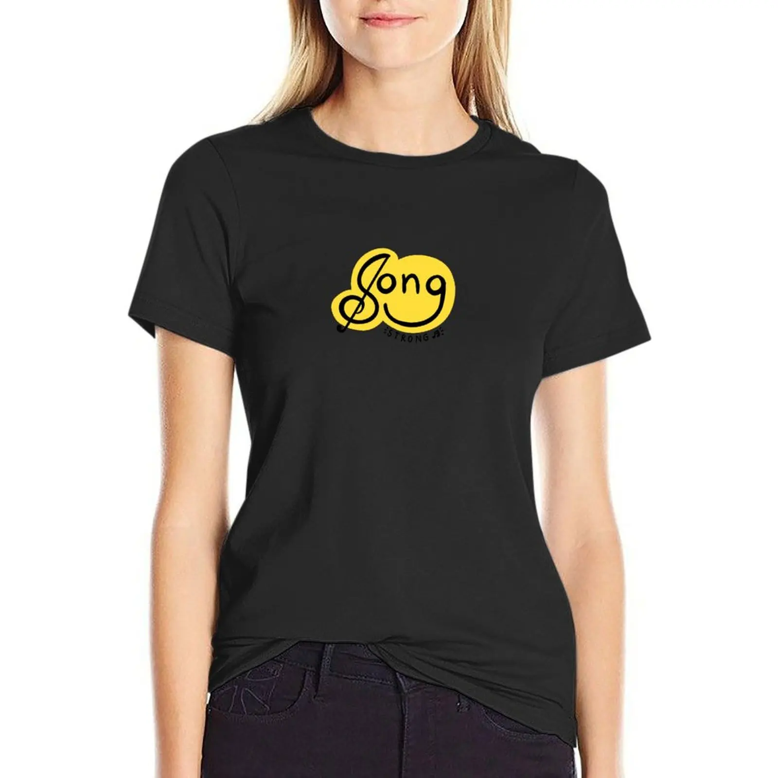 Song Strong T-Shirt plain customs design your own plus sizes tops black t-shirts for Women 
Song Strong T-Shirt plain customs design your own plus sizes tops black t-shirts for Women