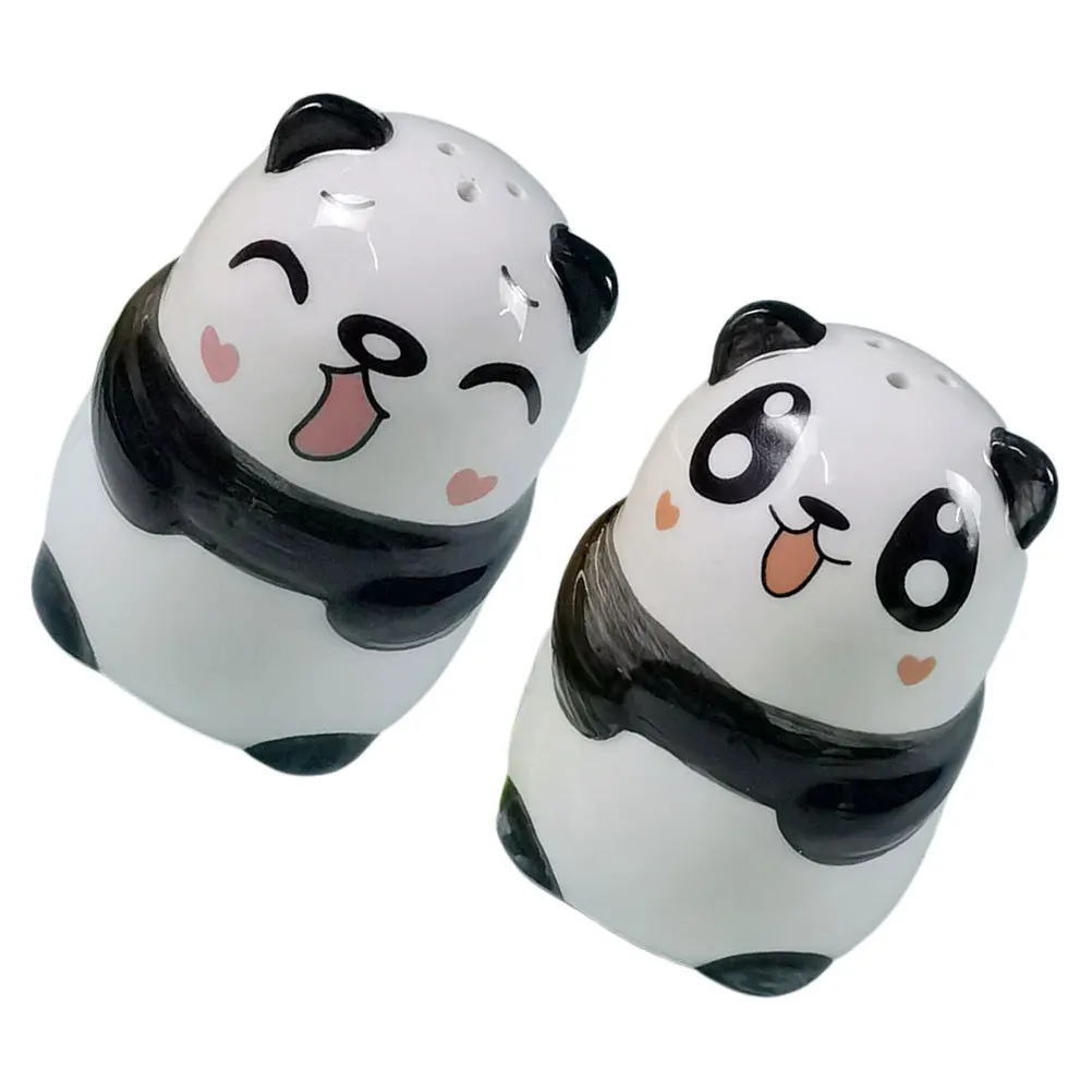 2Pcs Ceramic Panda Pattern Spice Jar Cute Salt Storage Jar Kitchen Seasoning Container Spice Container Home Kitchenware
2Pcs Ceramic Panda Pattern Spice Jar Cute Salt Storage Jar Kitchen Seasoning Container Spice Container Home Kitchenware