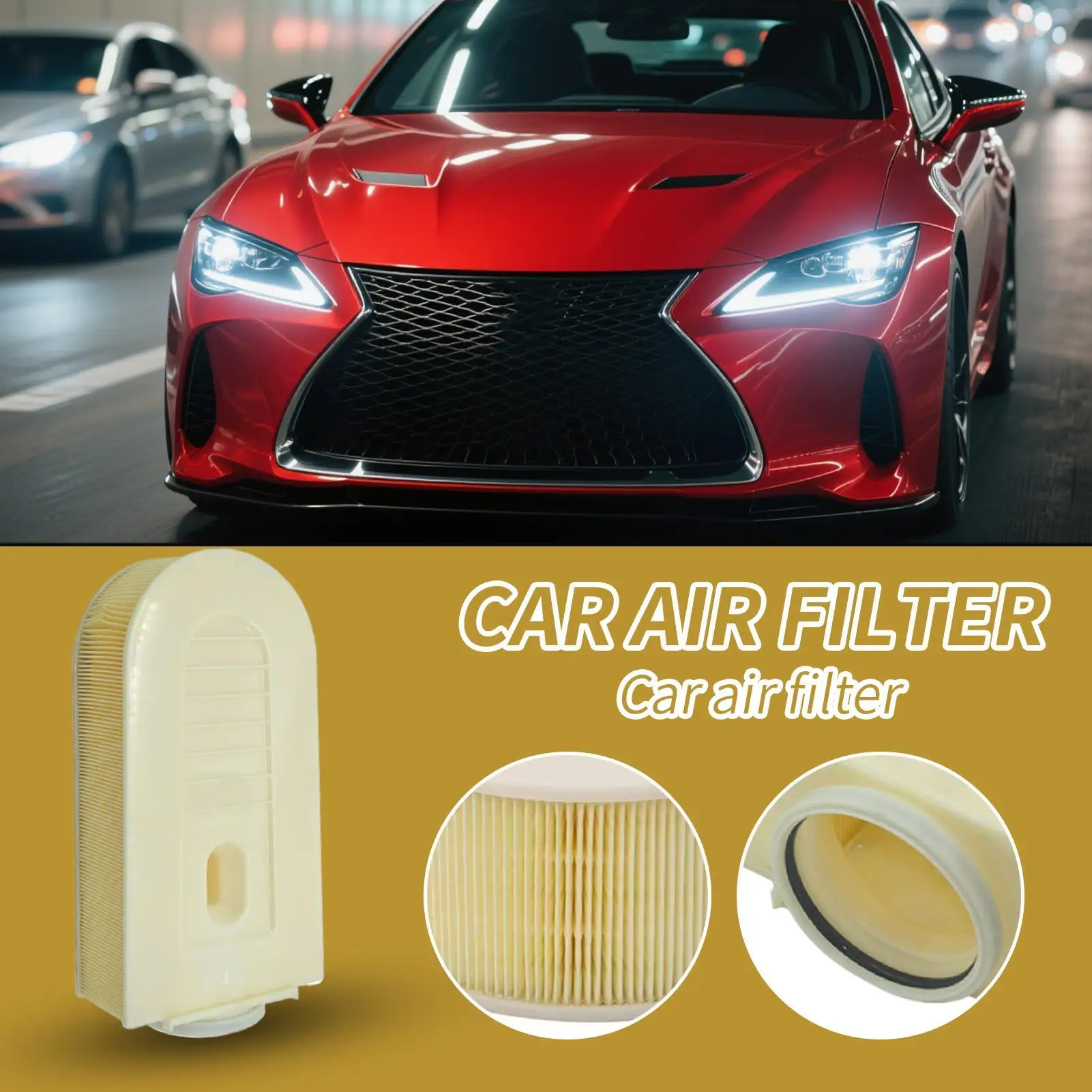 For Mercedes-Benz-C Engine Air Filter Replacement Element Car Engine Insert Filter Replacement Sturdy Automobile Filtration
For Mercedes-Benz-C Engine Air Filter Replacement Element Car Engine Insert Filter Replacement Sturdy Automobile Filtration