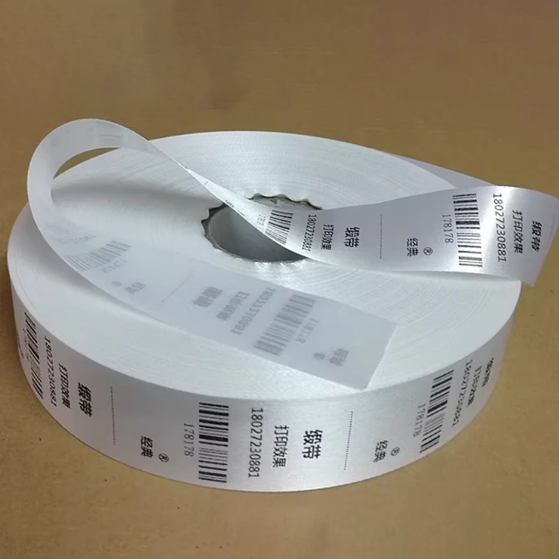 200m/roll Blank Water Mark Washing Label, Black White Ribbon Clothing Label Printing Washing Label Barcode Printing Tape
200m/roll Blank Water Mark Washing Label, Black White Ribbon Clothing Label Printing Washing Label Barcode Printing Tape