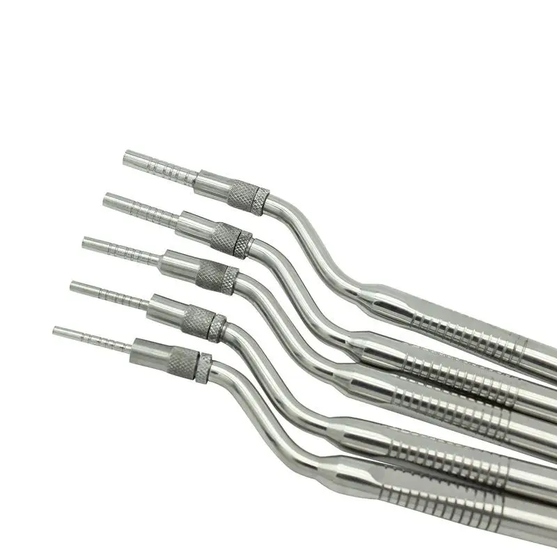 5 Pcs Dental Implant Osteotome Instrument Mandibular Sinus Elevator Tool Concave Tips Sinus Lifting Device Implant Bone Extruder
5 Pcs Dental Implant Osteotome Instrument Mandibular Sinus Elevator Tool Concave Tips Sinus Lifting Device Implant Bone Extruder