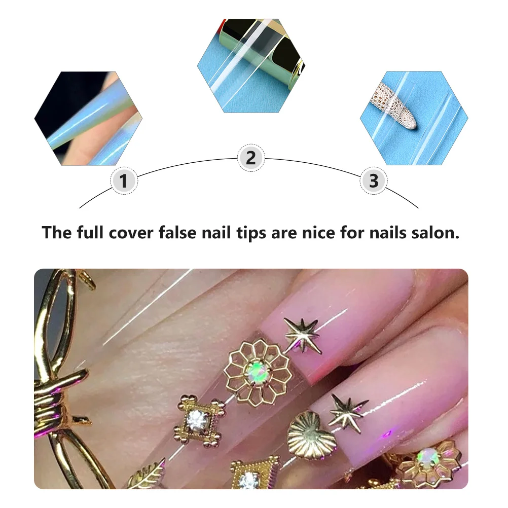 120Pcs Artificial Nail Pieces Pointy Full Cover Lengthen Nails Fake Nail Tips for Women Manicure Women Manicures
120Pcs Artificial Nail Pieces Pointy Full Cover Lengthen Nails Fake Nail Tips for Women Manicure Women Manicures