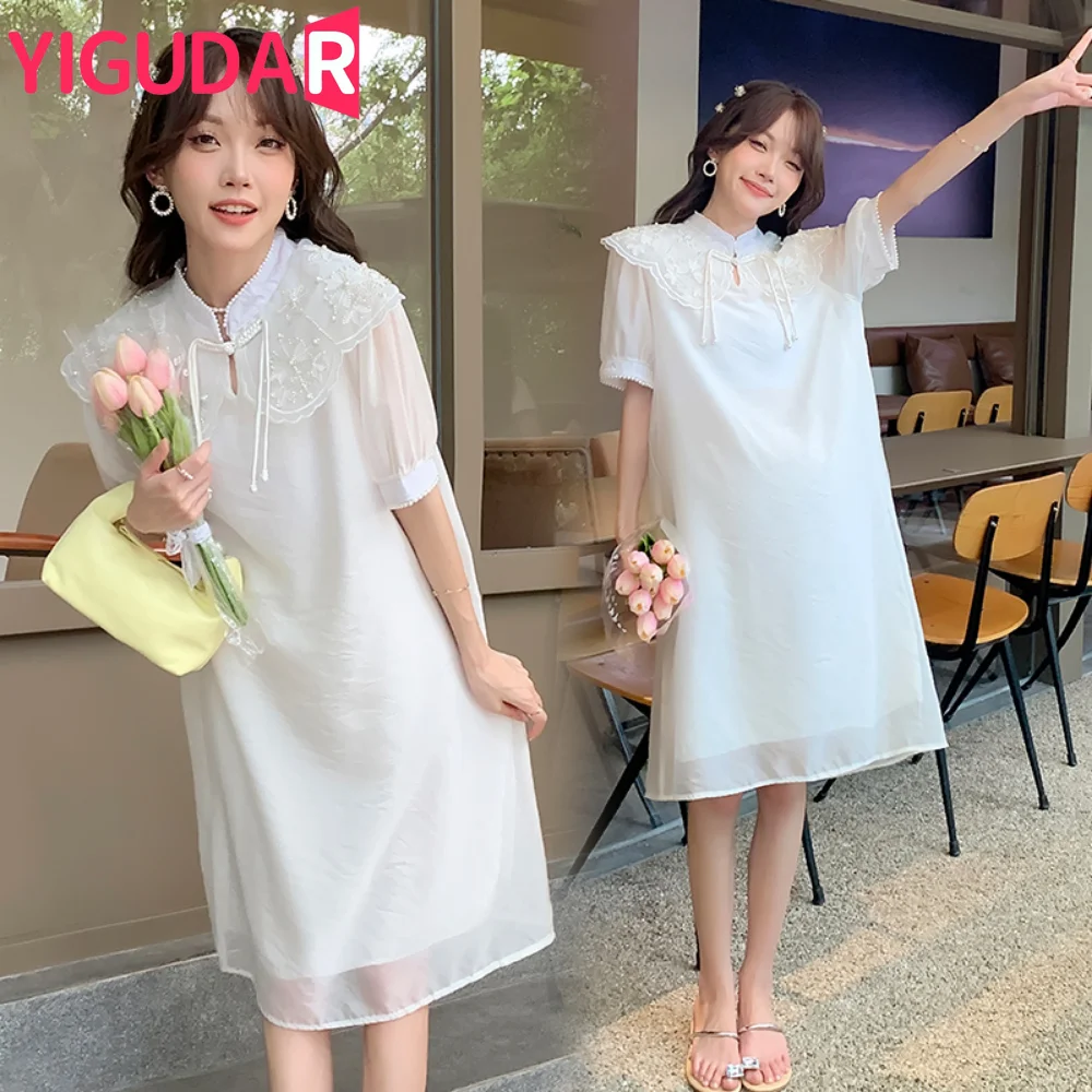 Maternity Clothes Fashion 2023 Summer New Retro Square Collar French Wind Short Sleeve Elegant Women Dress Pregnancy Photo Shoot
Maternity Clothes Fashion 2023 Summer New Retro Square Collar French Wind Short Sleeve Elegant Women Dress Pregnancy Photo Shoot