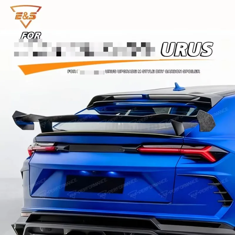 Car Accessories Dry Carbon Fiber Stereoscopic Tail Wing for Urus 2018-2024 M Style Car Rear Spoiler
Car Accessories Dry Carbon Fiber Stereoscopic Tail Wing for Urus 2018-2024 M Style Car Rear Spoiler